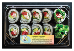 Crab Smoked Salmon Roll