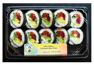Tuna Salmon Futomaki